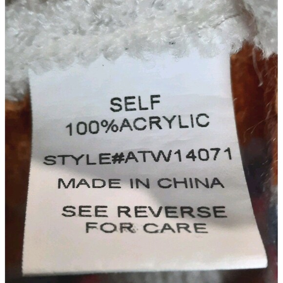 Andthewhy Pastel Striped Poncho Baja Lightweight Knit Hoodie Bell Sleeves S/M - Picture 4 of 4